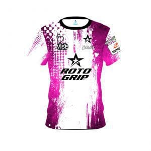 Shannon O'Keefe Pink Splatter Replica CoolWick Bowling Jersey